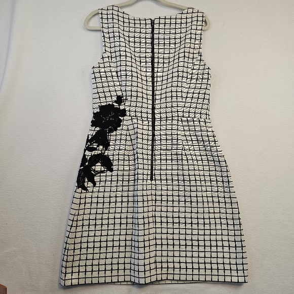 Betsey Johnson Black and White Grid Mini Dress - Picture 10 of 10
